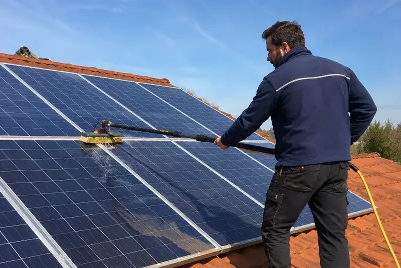 Nettoyage et entretien de panneaux solaires à Mouliherne